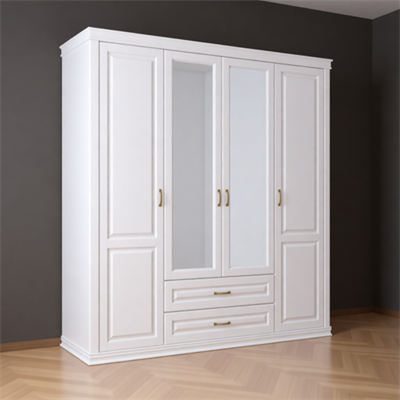 Шкаф четырёхстворчатый Лира 2381