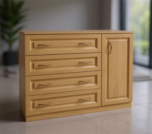 Комод Мария 4 ящика +дверка 2182