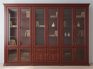 Книжный шкаф " Верди 163 " из массива дерева