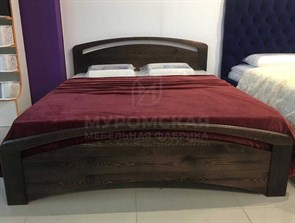 Кровать Бэлла массив сосны (венге 3)