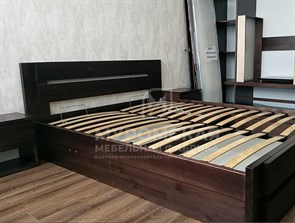 Кровать Модерн с ПМ сосна (венге-3)